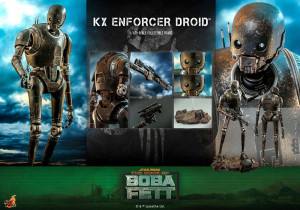  Star Wars: The Book of Boba Fett Action Figure 1/6 KX Enforcer Droid 36 cm Action figures Star Wars