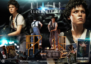 PREORDINE Aliens Premium Masterline Series Statue 1/4 Ellen Ripley Bonus Version 56 cm