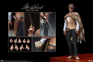 PREORDINE The Good, The Bad and the Ugly Clint Eastwood Legacy Collection Action Figure 1/6 The Man With No Name 30 cm