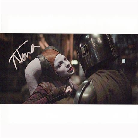 Autografo  Natalia Tena - The Mandalorian Foto 20x25