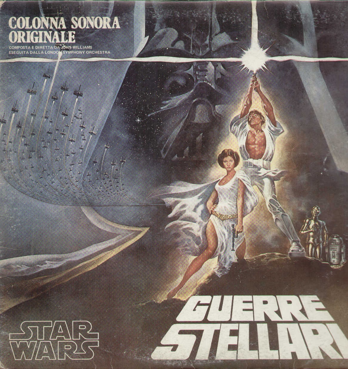 LP 45 7''THE LONDON SYMPHONY ORCHESTRA Main title Cantina band STAR WARS 1977