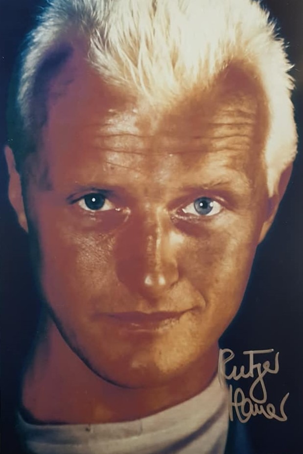 Autografo Rutger Hauer 3 Blade Runner Foto 20x25
