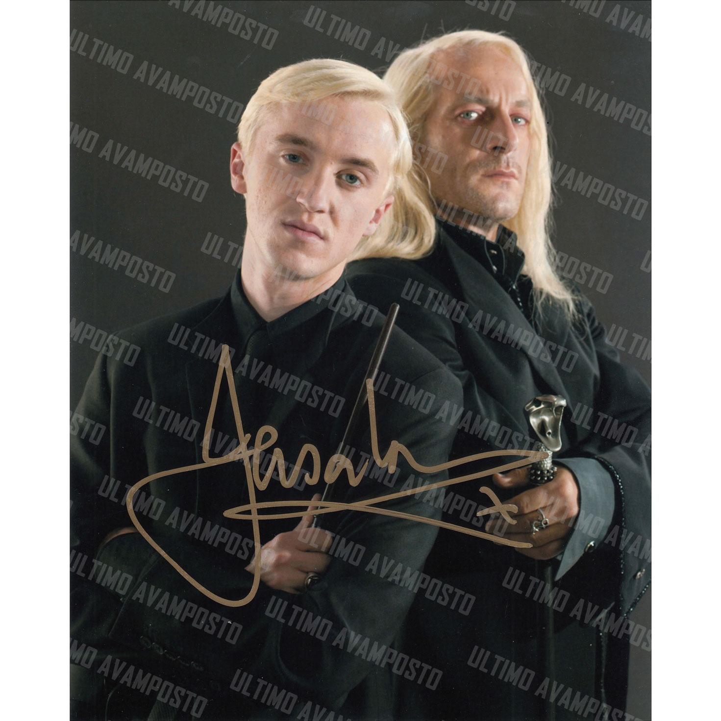 Autografo Jason Isaacs 2 Harry Potter Foto 20x25