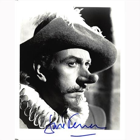 Autografo Jose Ferrer - Cyrano de Bergerac Foto 20x25