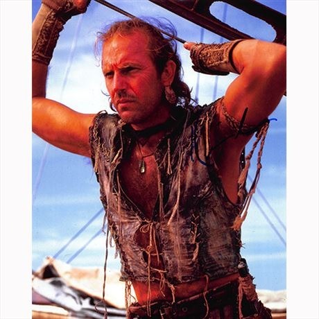 Autografo Kevin Costner - Waterworld 2 Foto 20x25