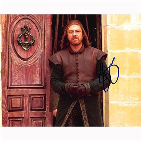 Autografo Sean Bean 3 - Game of Thrones - Il Trono di Spade Foto 20x25