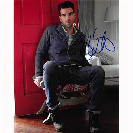 Autografo Zachary Quinto -  Foto 20x25