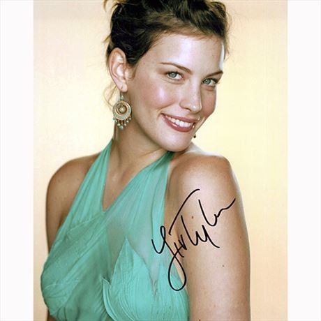 Autografo Liv Tyler 20x25
