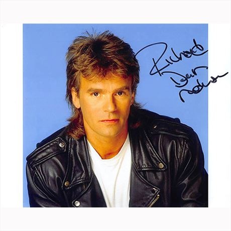 Autografo Richard Dean Anderson 2- MacGyver Foto 20x25