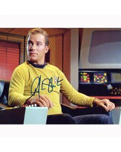 Autografo William Shatner Star Trek 8 Foto 20x25