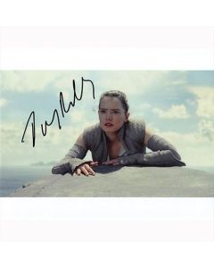 Autografo Star Wars Daisy Ridley 4 -Foto 20x25