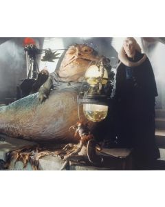 Autografo Toby Philpott Star Wars Jabba 7 Foto 20x25: 
