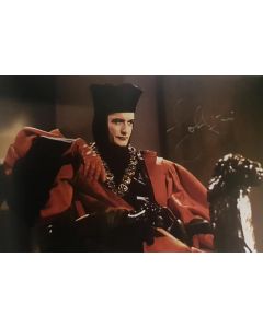 Autografo John De Lancie Star Trek TNG fOTO 20X30