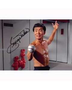 Autografo George Takei - Star Trek Foto 20x25