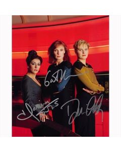 Autografo Star Trek The Next Generation Cast by 3
