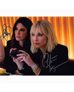 Autografo Sandra Bullock e Cate Blanchett - Ocean's 8 Foto 20x25