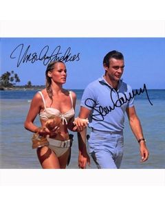 Autografo Sean Connery & Ursula Andress 3- James Bond Foto 20x25: