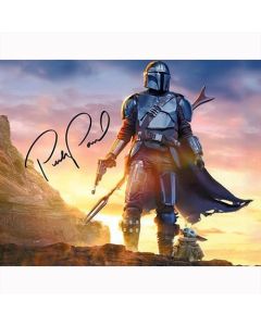 Autografo Pedro Pascal - The Mandalorian 20x25