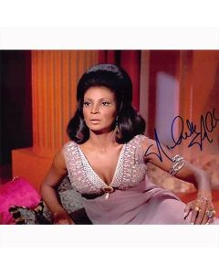 Autografo Nichelle Nichols Star Trek Classica 2 Foto 20x25