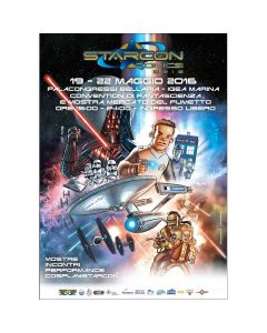 Locandina Starcon Comics 2016 disegnata da Leo Ortolani 70X100
