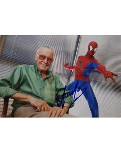 Autografo Stan Lee Marvel Foto 20x30