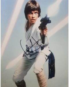 Autpografo Mark Hamill Star Wars Foto 20x30
