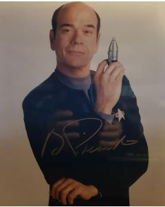 Autografo Robert Picardo Star Trek  Voyager 3 Foto 20x25