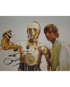 Autografo Star Wars Anthony Daniels 4 -Foto 20x25