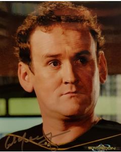 Autografo Colm Meaney Star Trek TNG Foto 20x25