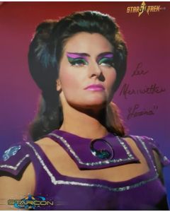 Autografo Lee Meriwether Star Trek Foto 20x25