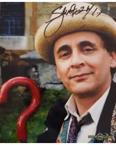 Autografo Sylvester McCoy Doctor Who 3 Foto 20x25