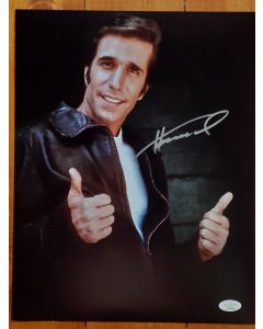  Henry Winkler - Happy Days Foto 26x35 with JSA COA