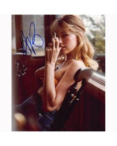 Autografo Haley Bennett Foto 20x25