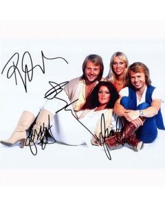 Autografo ABBA Gruppo Foto 20x25