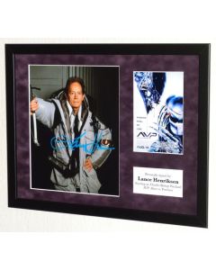 Autografo Alien vs. Predator - Lance Henriksen (Charles Bishop) - 