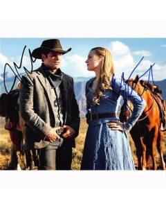 Autografo James Marsden & Evan Rachel Wood - Westworld Foto 20x25