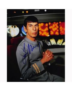 Autografo - Leonard Nimoy - Star Trek Foto 20x25