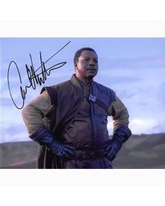 Autografo Carl Weathers - The Mandalorian Foto 20x25