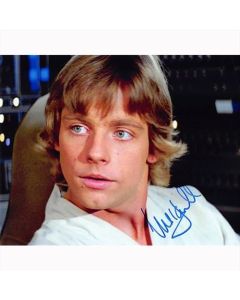 Autografo Mark Hamill -5 Star Wars Foto 20x25