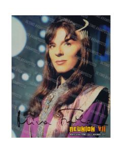 Autografo Mira Furlan Babylon 5 Foto 20x25