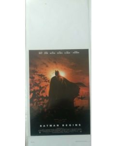 Locandina Batman Begins 33x70