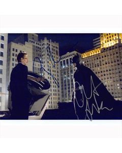 Autografo Christian Bale & Gary Oldman - Batman The Dark Knight Foto 20X25