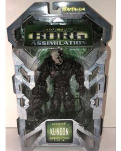 Star Trek - Borg Assimilation - Klingon Borg - 1 of 3 - Action Figure - 2002 