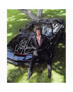 Autografo David Hasselhoff - Knight Rider Foto 20x25