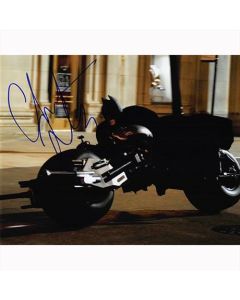 Autografo Christian Bale - The Dark Knight Foto 20x25