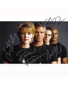 Autografo Stargate SG-1 Cast di 4  Foto 20x25