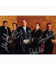 Autografo The Sopranos Cast by 5 Foto 20x25
