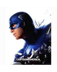 Autografo Chris Evans - Captain America The Winter Soldier Foto 20X25