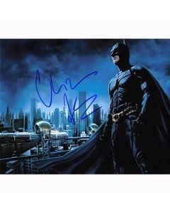 Autografo Christian Bale - Batman The Dark Knight Foto 20x25