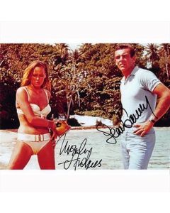 Autografo Sean Connery & Ursula Andress - James Bond Foto 20x25